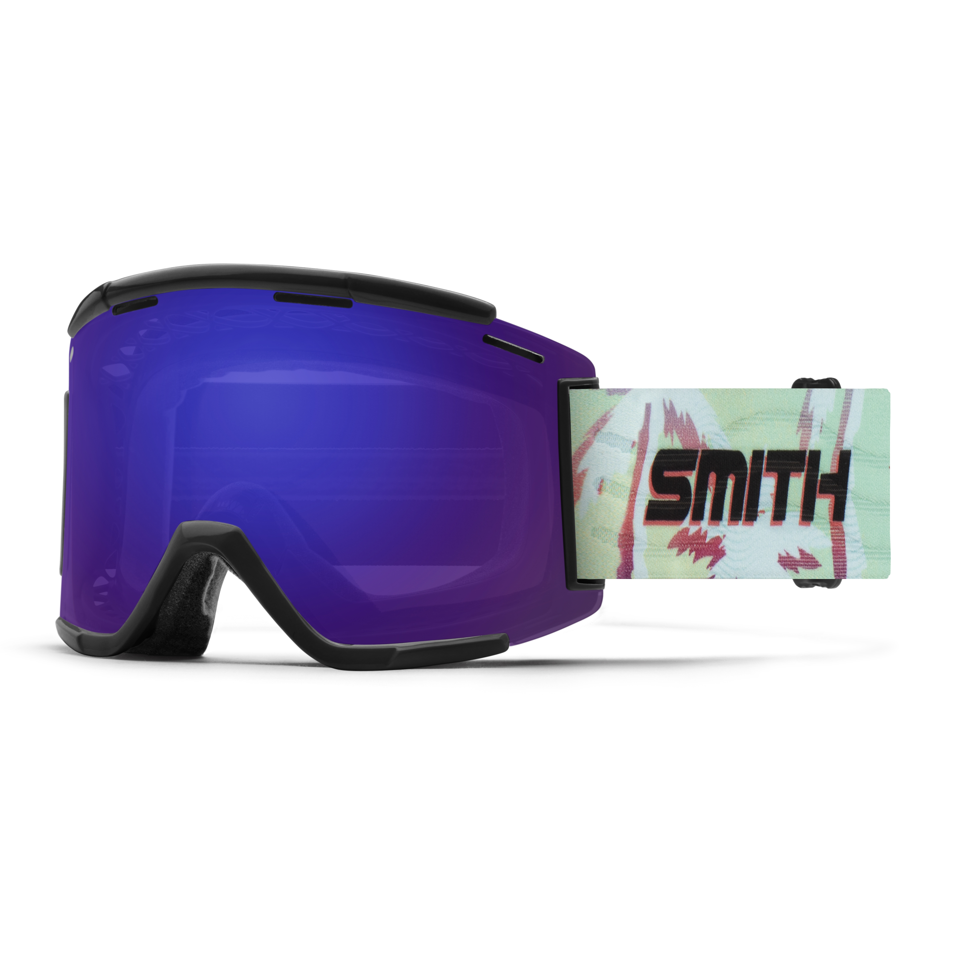 smith squad xl mtb goggles Smith Squad XL MTB Goggles, Dirt Surfer / ChromaPop Everyday Violet