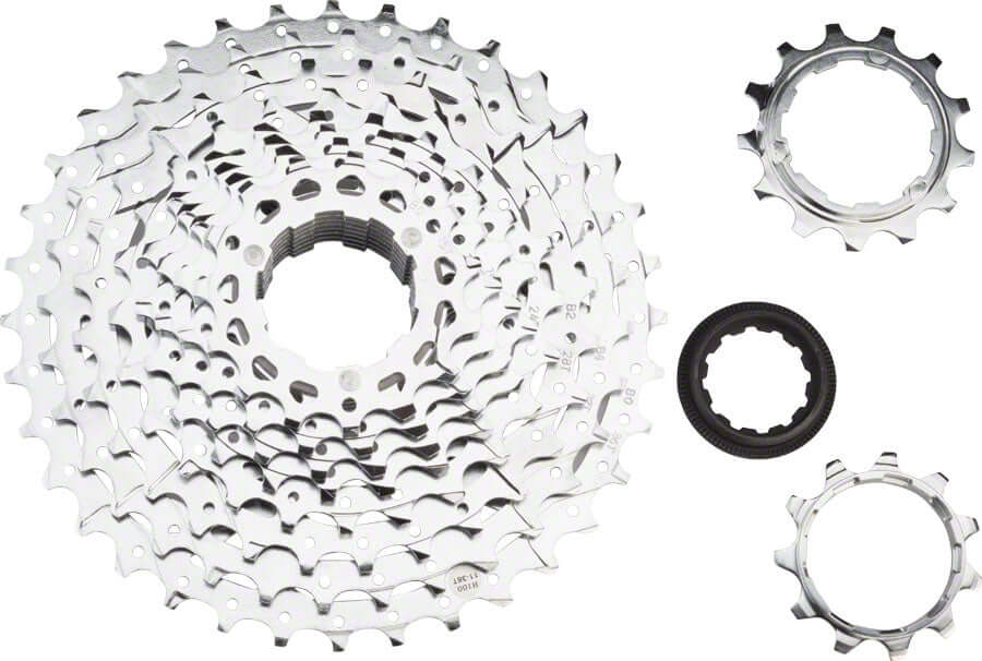 10 Speed, 11-36t, Silver, Chrome Plated MSH10 | Superhuman