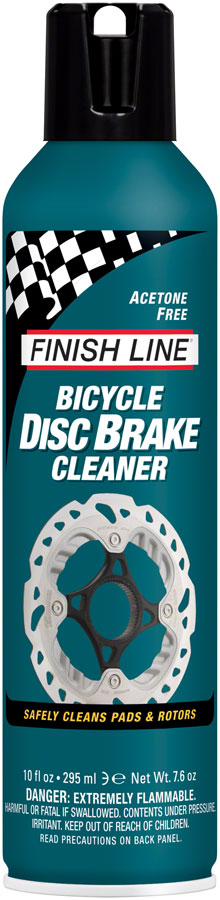 Finish Line Bicycle Disc Brake Cleaner, 10oz Aerosol | Superhuman