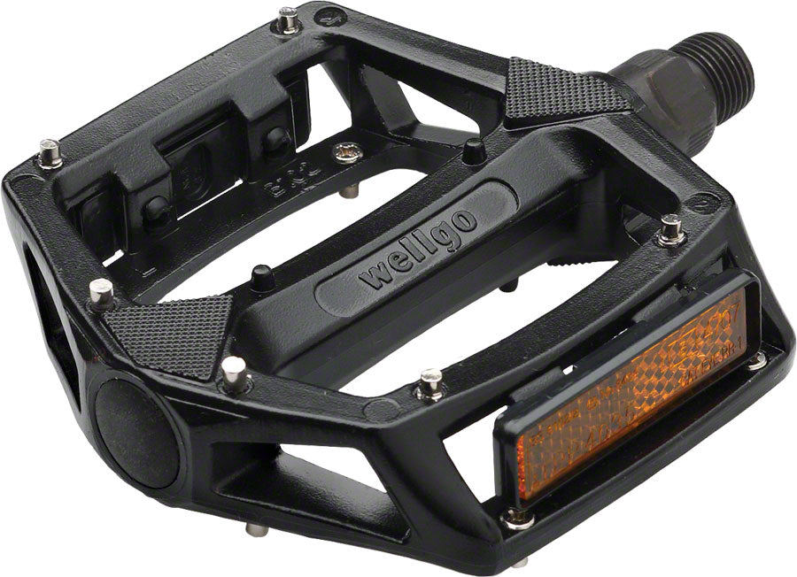 PEDALE VTT ALU NEWTON NOIR CAGE ALU NOIR 9-16 ROULEMENT DU (PAIRE) - Sport PEDALE VTT ALU NEWTON NOIR CAGE ALU NOIR 9-16 ROULEMENT DU (PAIRE) - Sport