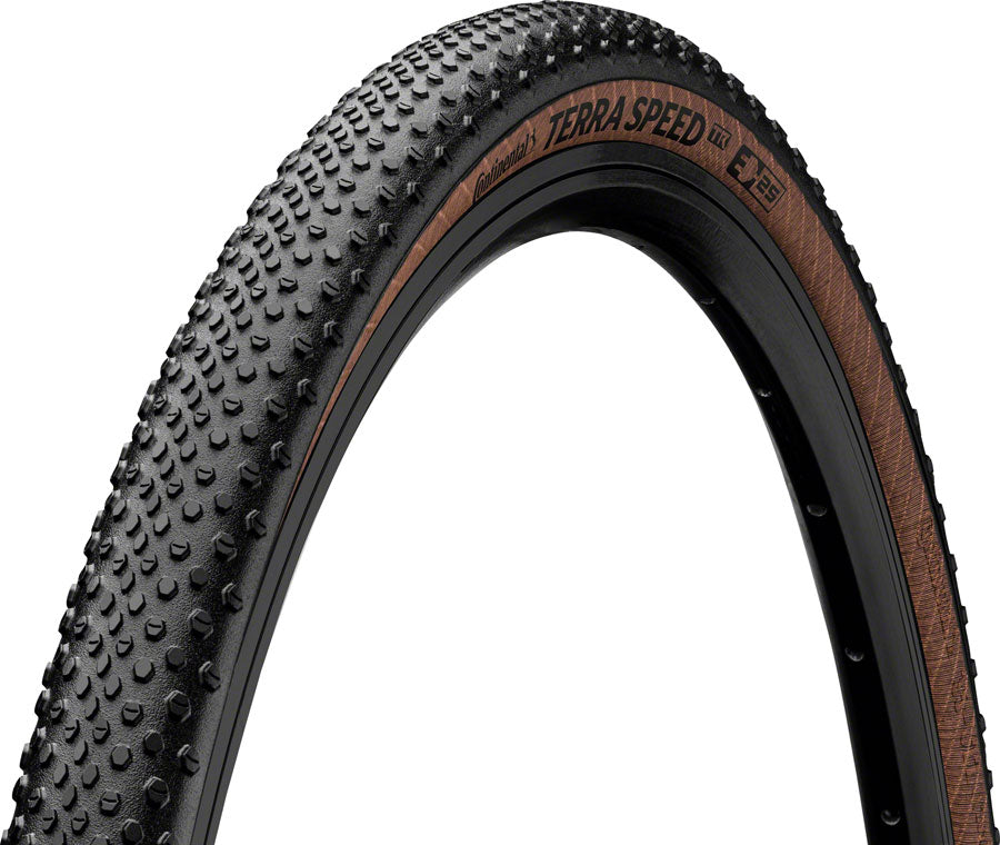 Gravel/Road - Continental Terra Speed Tire - 700 x 40, Tubeless, Folding, Black/Transparent, BlackChili, ProTection, E25