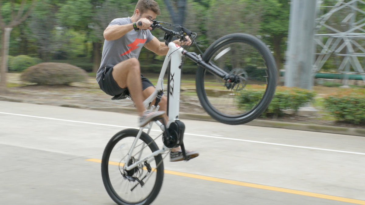 How to Wheelie an eBike – Superhuman Bikes