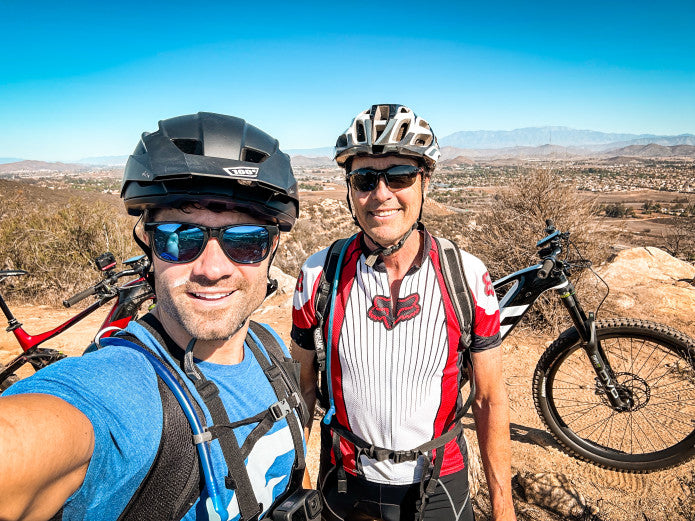 Weapon Backer Tim's Temecula Test Ride