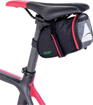 Packs - Axiom Seymour OCEANWEAVE Wedge 0.8 Saddle Bag: Black | Superhuman