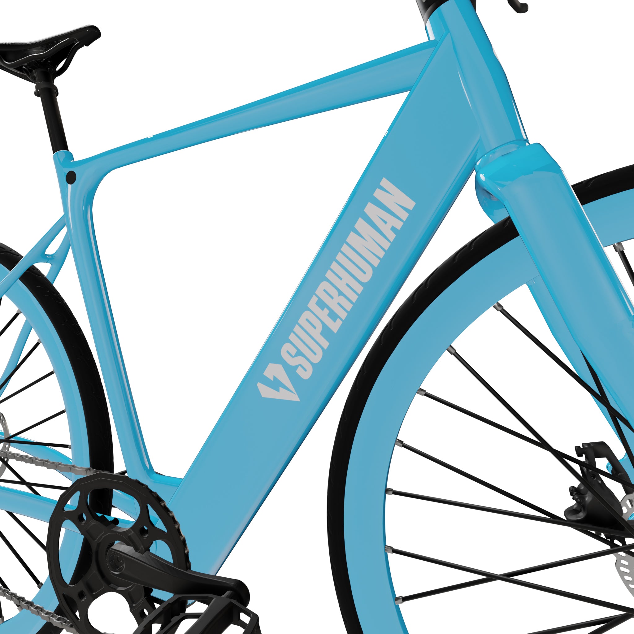 blue ebike superhuman 