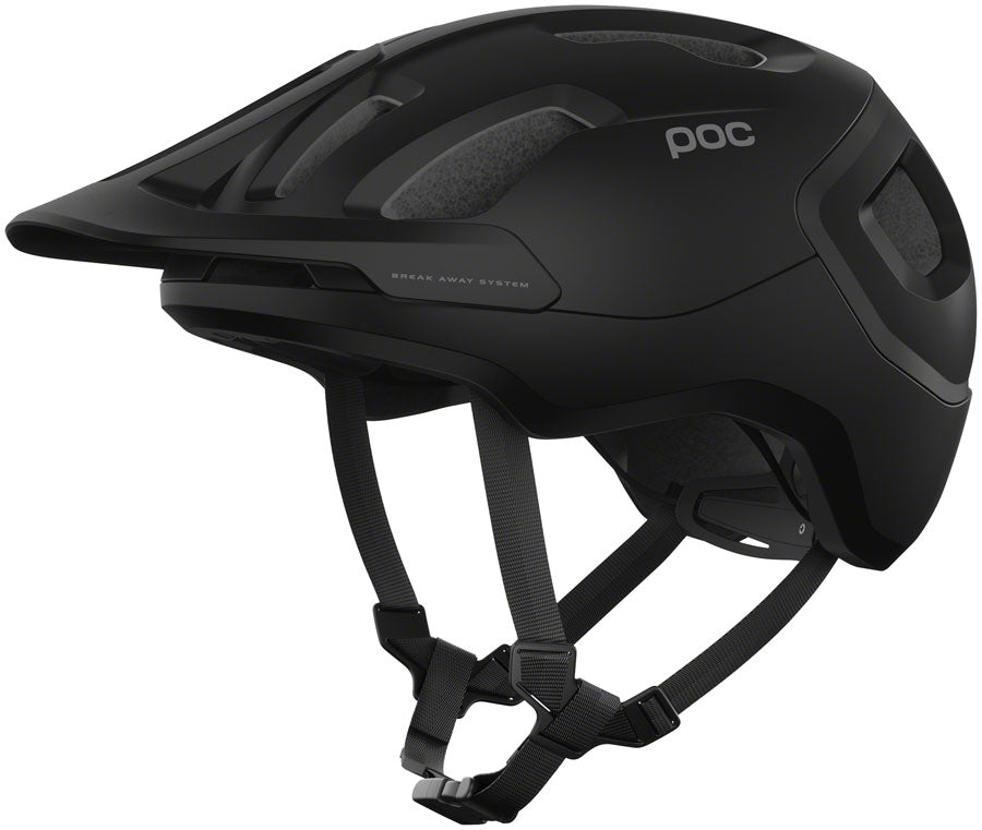 POC Axion Helmet - Uranium Black Matte, Large | Superhuman