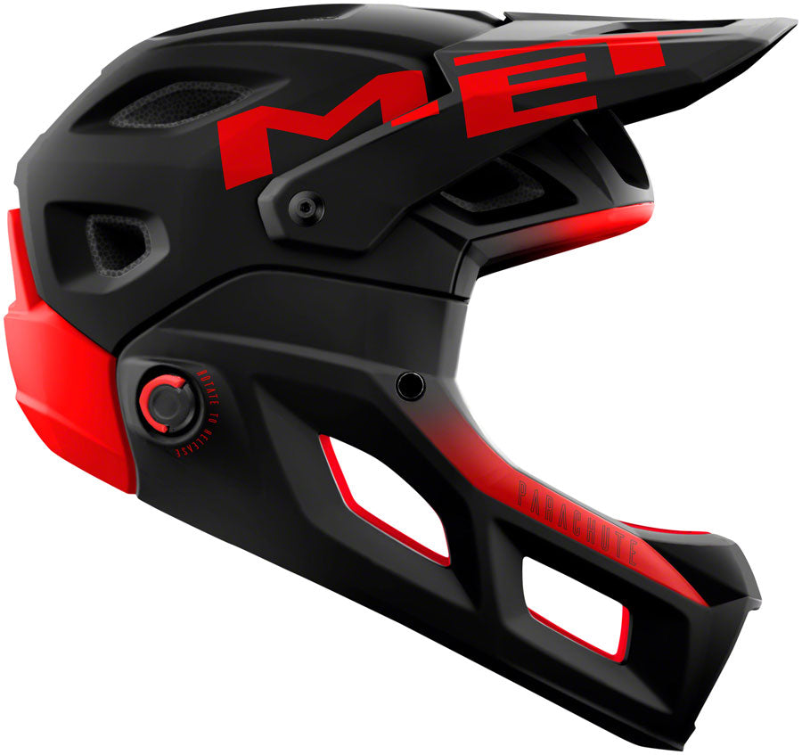 MET Parachute MCR MIPS Helmet Red-Black | Superhuman Bikes