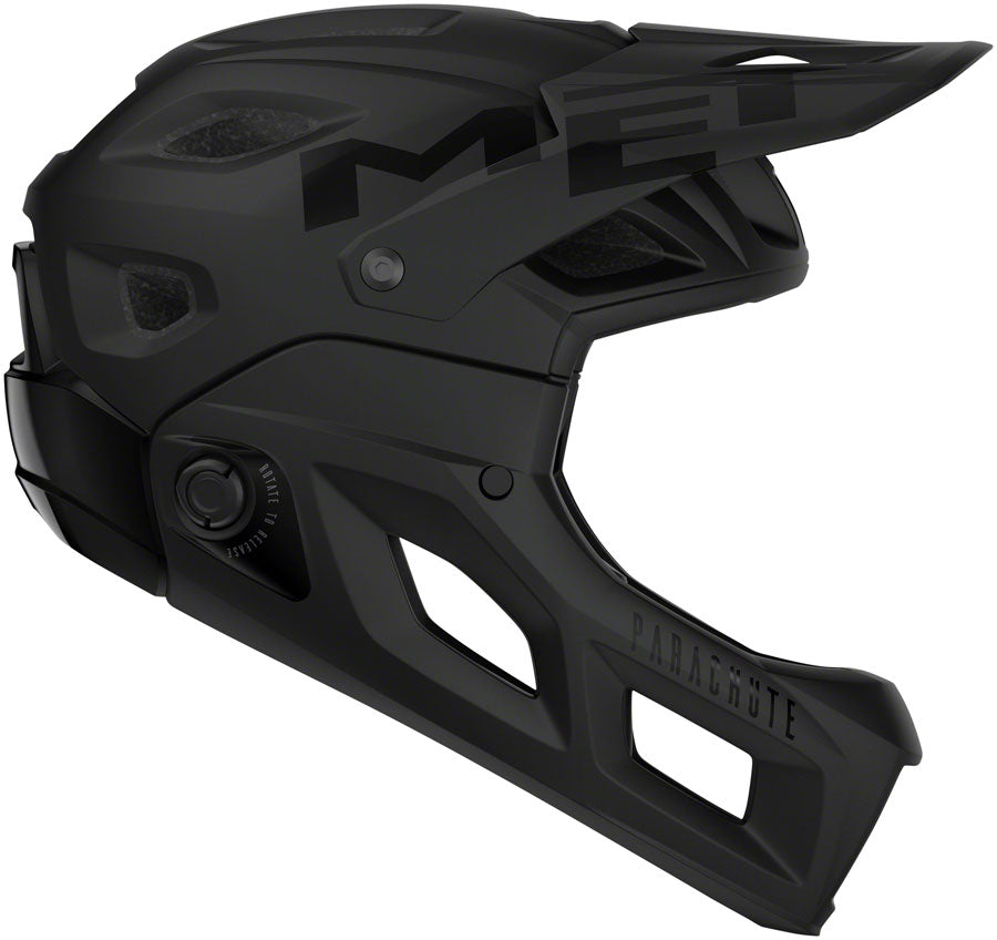 MET Parachute MCR MIPS Helmet Black | Superhuman Bikes