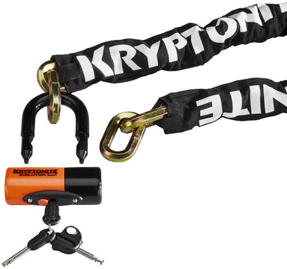 Security - Kryptonite New York Chain 1210 and Evolution Disc Lock: 3.25' (100cm) | Superhuman