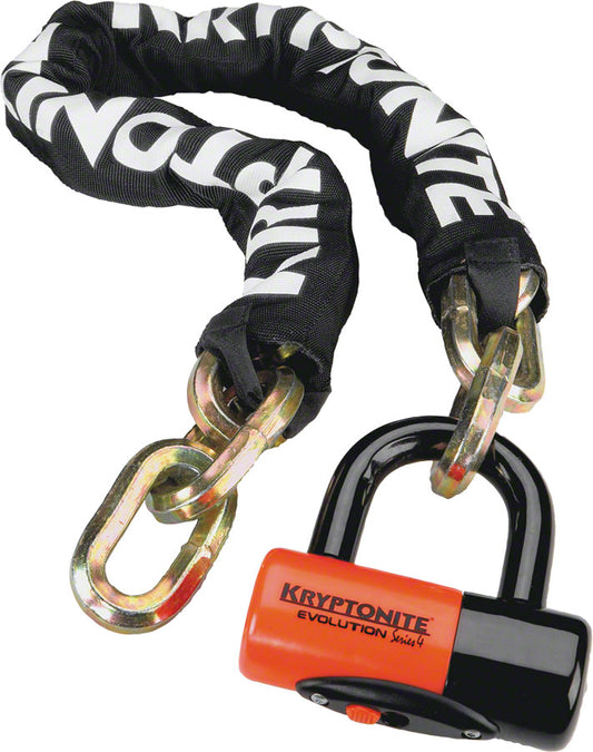Security - Kryptonite New York Chain 1210 and Evolution Disc Lock: 3.25' (100cm)