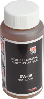 RockShox Suspension Oil, 0W-30, 120ml Bottle, Pike/Lyrik B1/Yari Lower Legs | Superhuman
