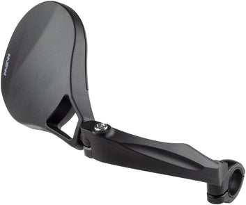 MSW Handlebar Mirror - Flat Bar, Right Side, HD Glass Lens