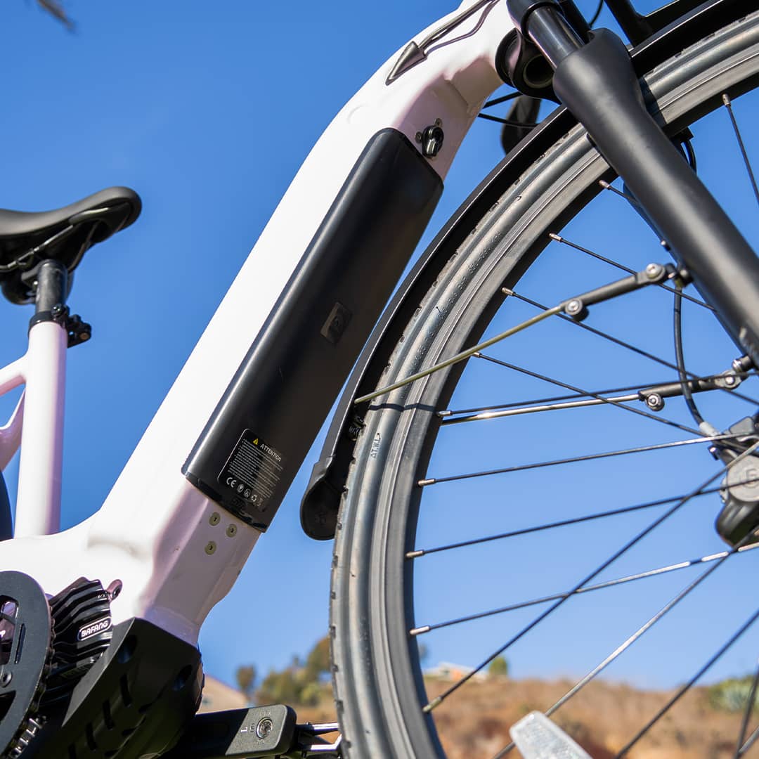 moonrider ebike battery close-up