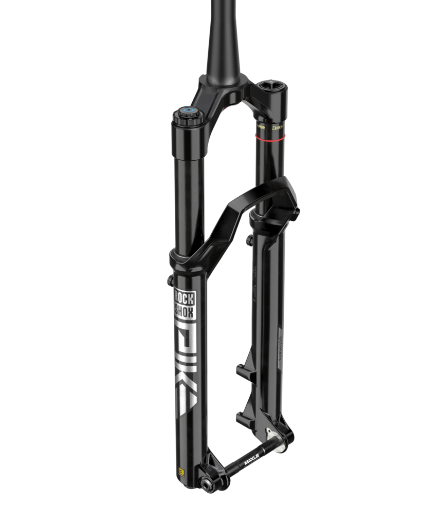 Superhuman | RockShox Pike Ultimate Charger 3 RC2 Suspension Fork - 27.5", 160 mm, 15 x 110 mm, 46 mm Offset, Gloss Black, C1