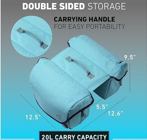 Packs - Superhuman Double Pannier - 20L