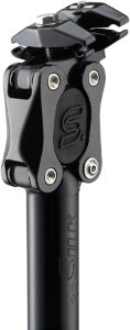 Suspension -Cane Creek eeSilk Suspension Seatpost - Alloy, 31.6 x 375mm, 20mm Travel, Black | Superhuman