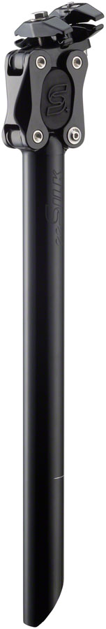 Suspension -Cane Creek eeSilk Suspension Seatpost - Alloy, 31.6 x 375mm, 20mm Travel, Black | Superhuman