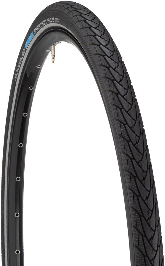 Road - Schwalbe Marathon Plus Tire - 650b x 38, Clincher, Wire, Black/Reflective, Performance Line | Superhuman