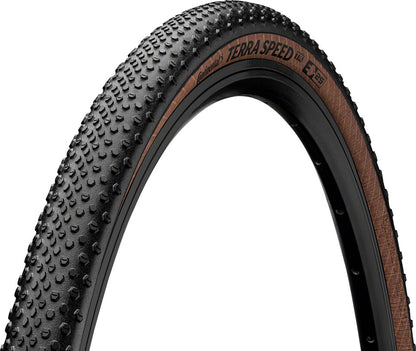 Gravel/Road - Continental Terra Speed Tire - 700 x 40, Tubeless, Folding, Black/Transparent, BlackChili, ProTection, E25