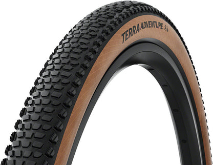 Continental Terra Adventure Tire - 700 x 45 / 29 BLACK/BROWN | SUPERHUMAN BIKES