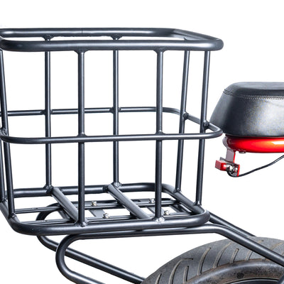 Rack - Bandit and Bandit II Motorbikes- Rear Basket and Flat Rack | Superhuman