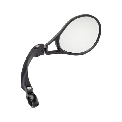 MSW Handlebar Mirror - Flat Bar, Right Side, HD Glass Lens