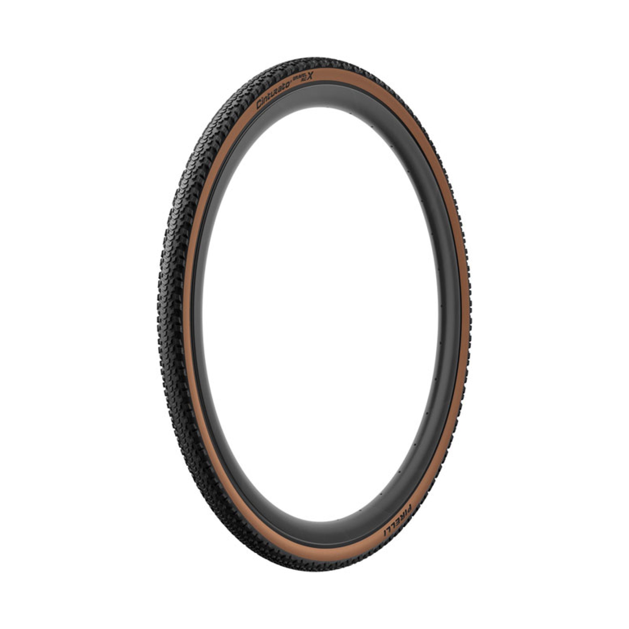 Gravel/Road - Pirelli Cinturato Gravel RCX TLR Tire - 700 x 35, Tubeless, Folding, Tan - Babymaker II