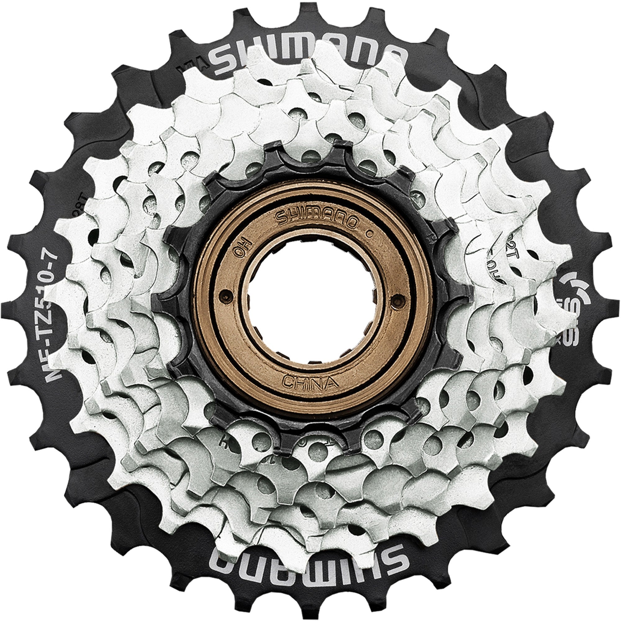 Cassette - Shimano Tourney MF-TZ500-7 - Megarange 7 Speed | Superhuman Bikes