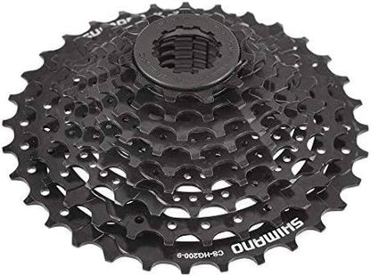 Shimano 9 Speed Hyperglide Cassette Altus, Alivio - Photon