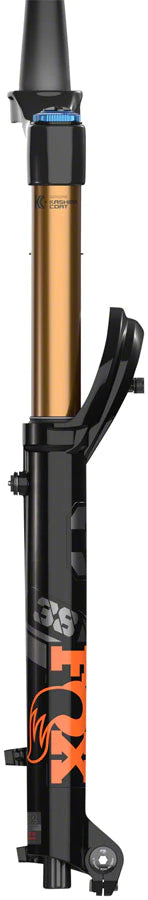 FOX 38 Factory Suspension - 27.5", 170 mm, 15 x 110 mm, 44 mm Offset, Shiny Black, GRIP2, Kabolt-X